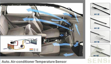 โพรบวัดอุณหภูมิเทอร์มิสเตอร์ NTC เคลือบอีพ็อกซี่สำหรับรถยนต์ที่มีความเสถียรสูง
