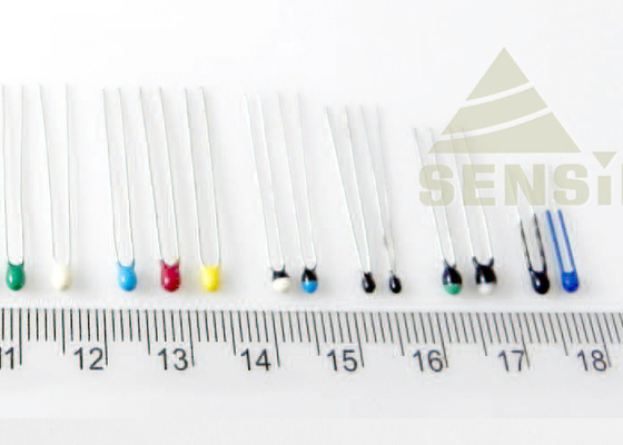 Epoxy Precision NTC Thermistor นำความยาวที่ปรับแต่งได้