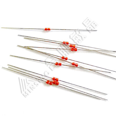 Precision Glass-Encapsulated NTC Thermistors with Axial Leads